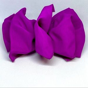 Violet pink Equinox hair bow